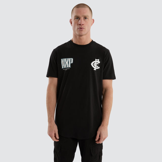 Carlton Blues Legend Tee Jet Black