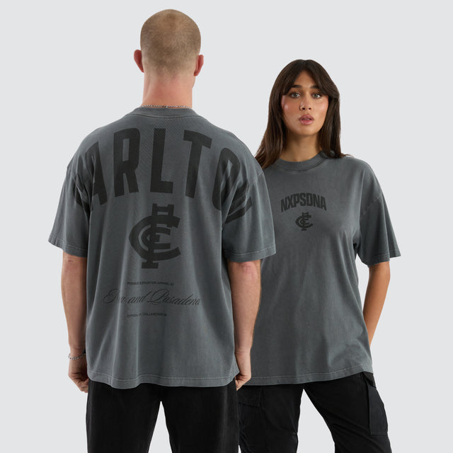 Carlton Blues Hunter Tee Pigment Charcoal