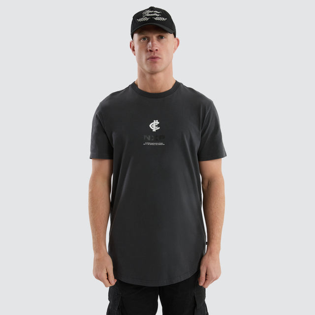 Carlton Blues Resident Tee Pigment Asphalt