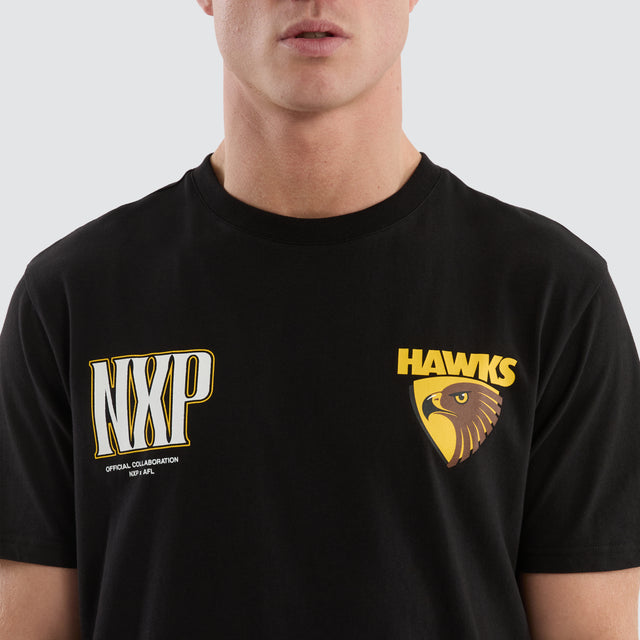 Hawthorn Hawks Legend Tee Jet Black
