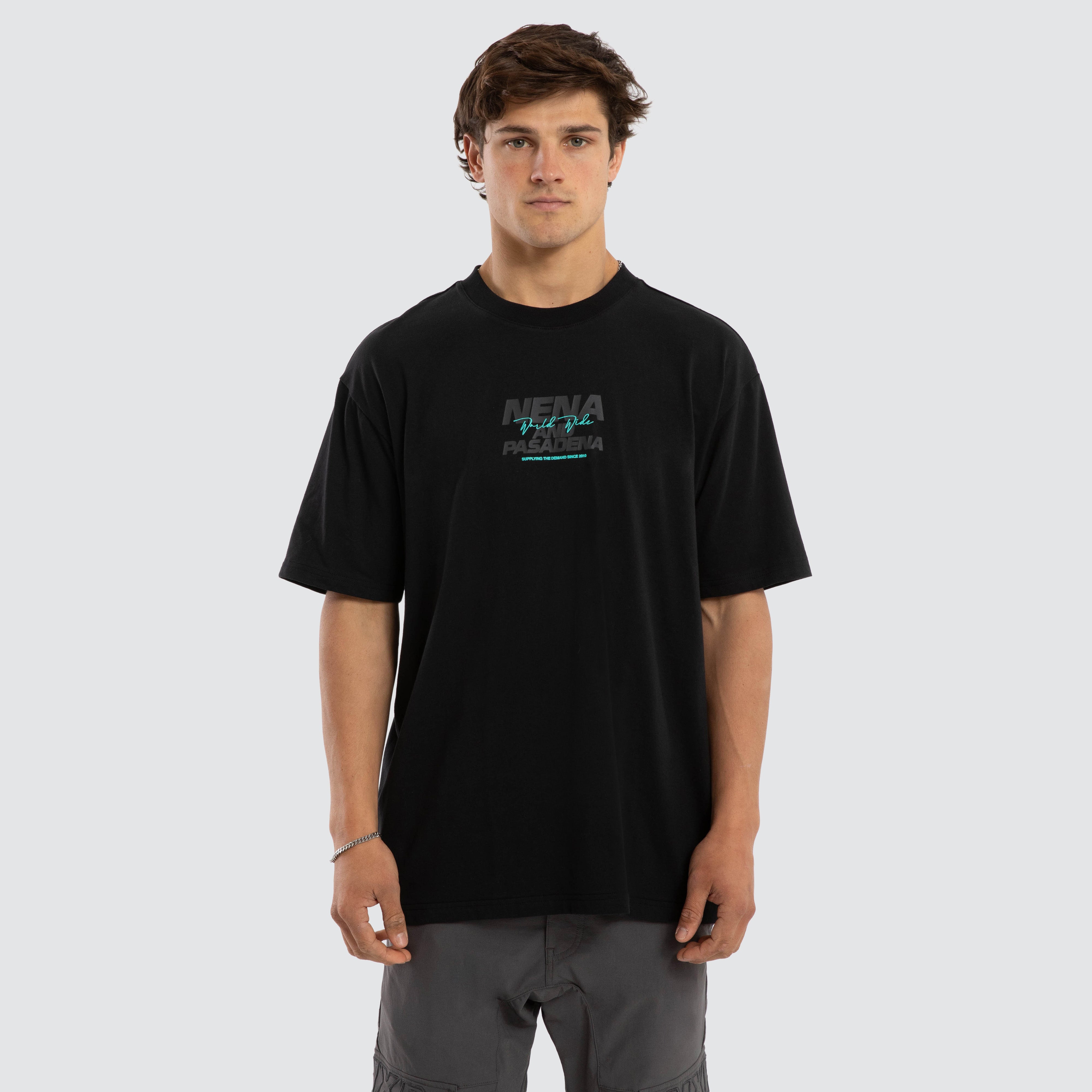Hybrid Box Fit Tee Black | NXP