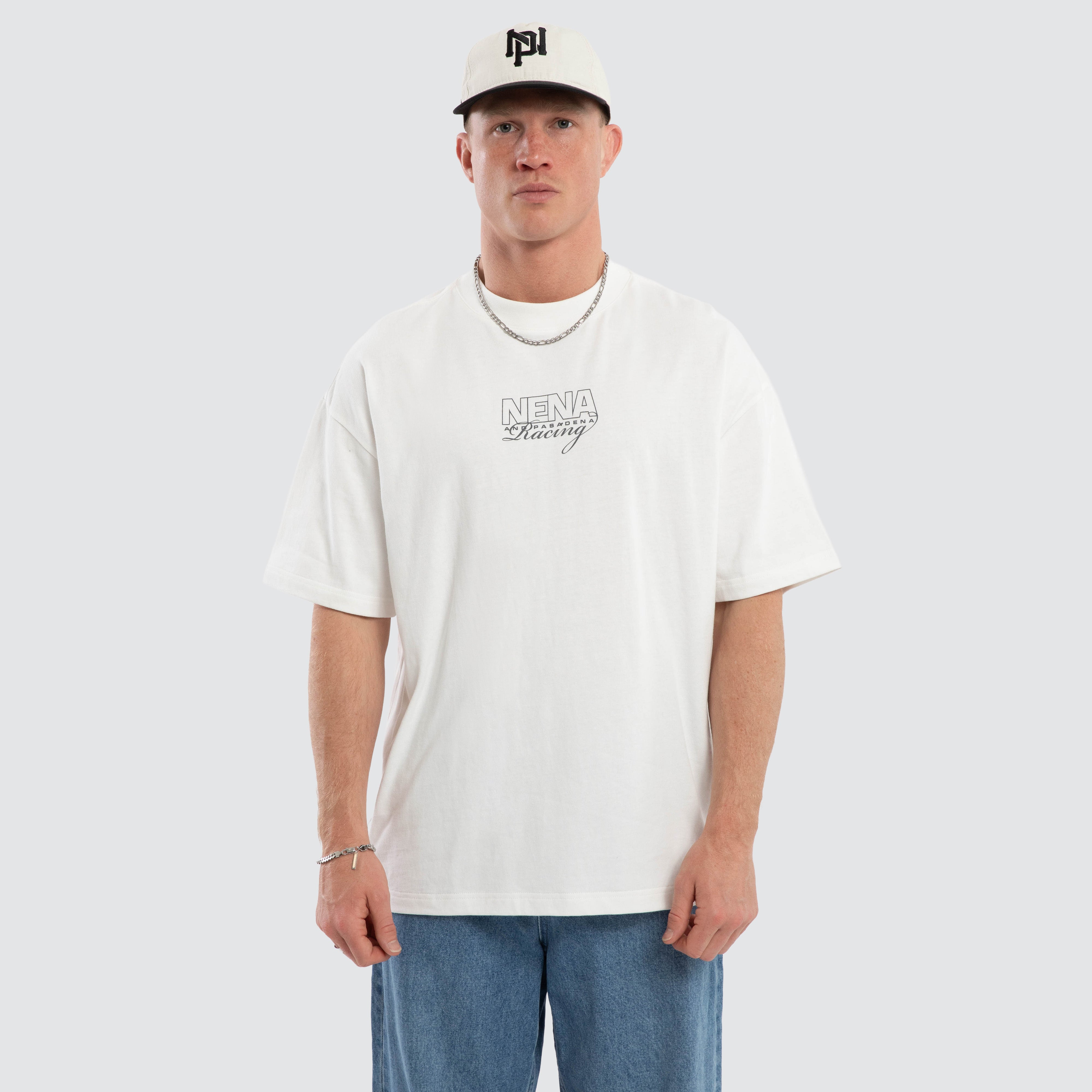 Strategy Box Fit T-Shirt White | NXP