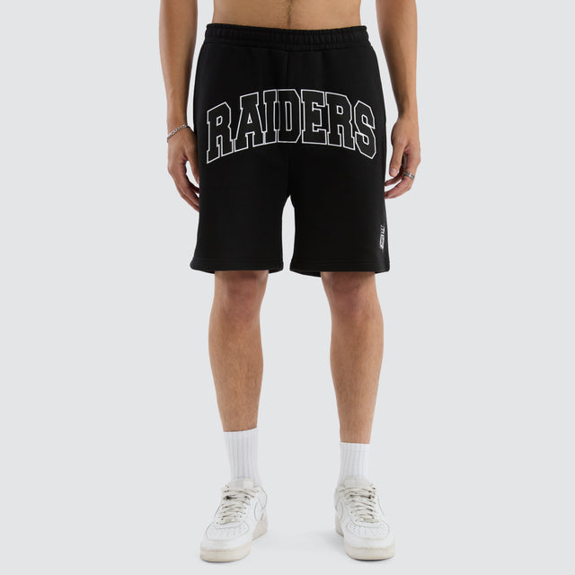 Las Vegas Raiders Hurdle Short Jet Black