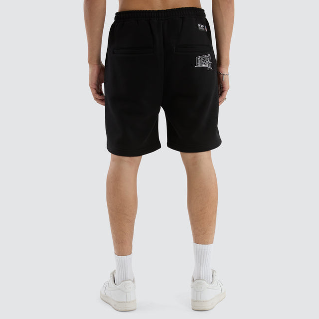 Las Vegas Raiders Hurdle Short Jet Black