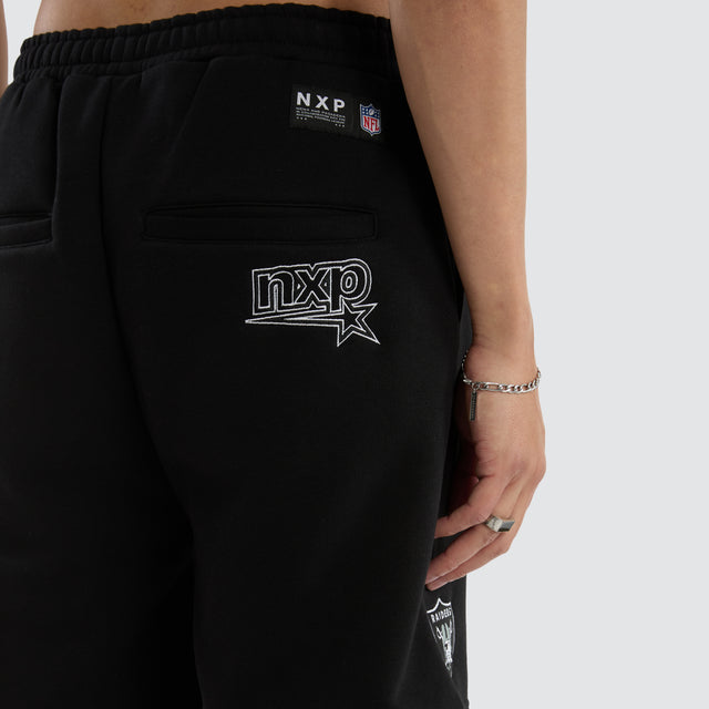 Las Vegas Raiders Hurdle Short Jet Black