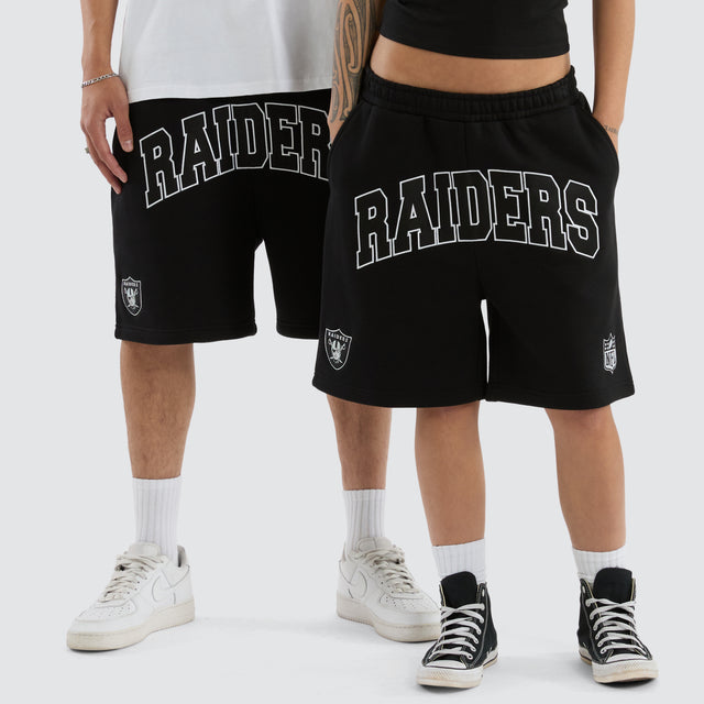 Las Vegas Raiders Hurdle Short Jet Black