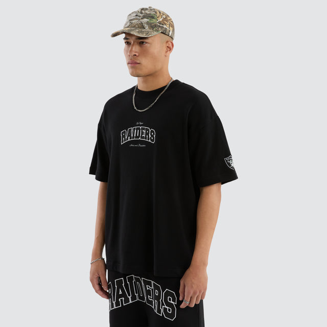 Las Vegas Raiders Bounce Tee Jet Black