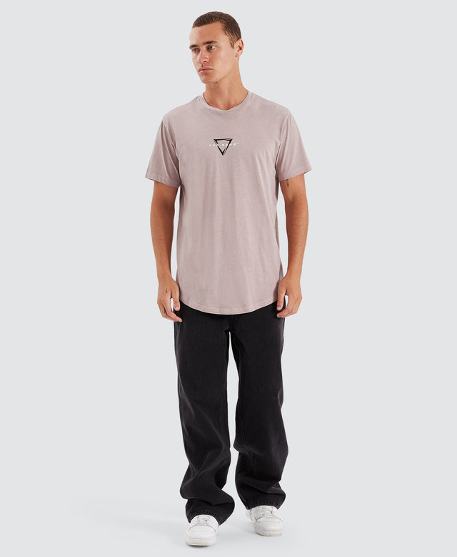 Downforce Dual Curved Tee Pigment Etherea