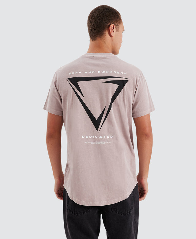 Downforce Dual Curved Tee Pigment Etherea