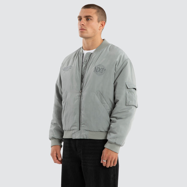 Spare Bomber Jacket Neutral Grey