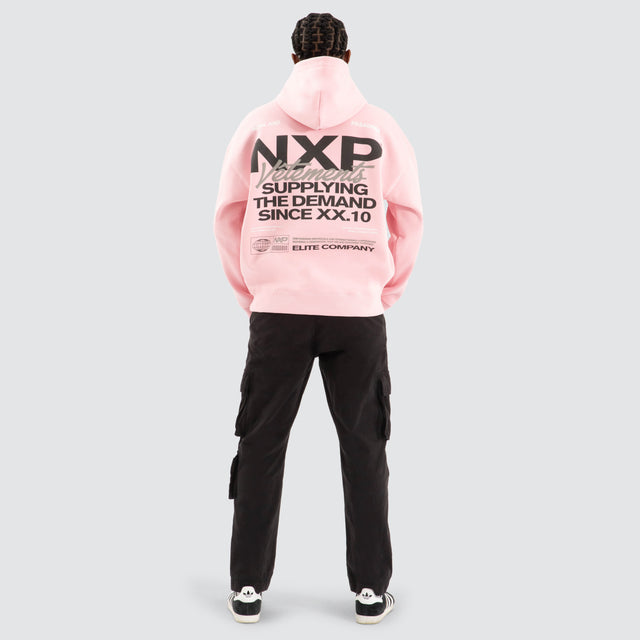 Demand Box Fit Hoodie Orchid Pink