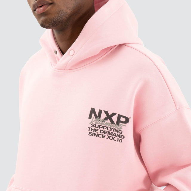Demand Box Fit Hoodie Orchid Pink