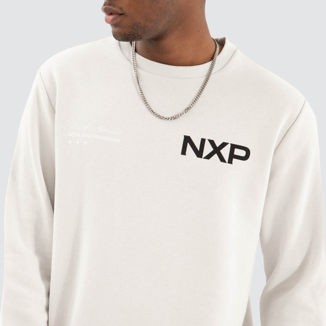 Epic Dual Curved Sweater Glacier Grey