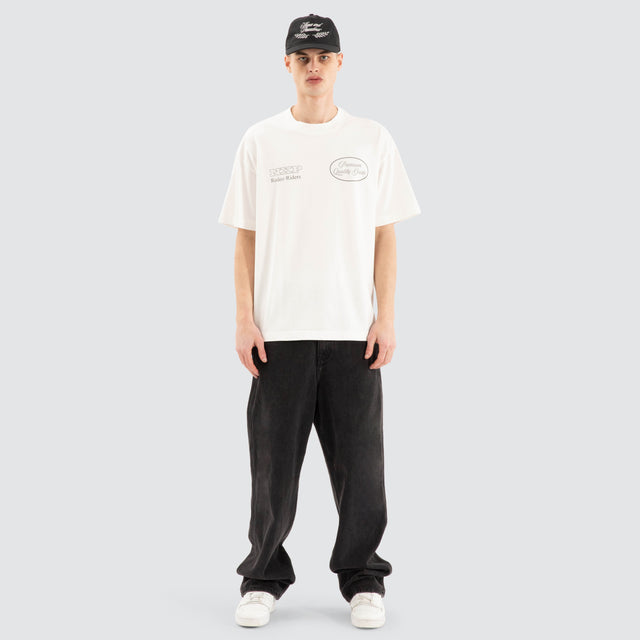 Instant Raptor Tee Natural White