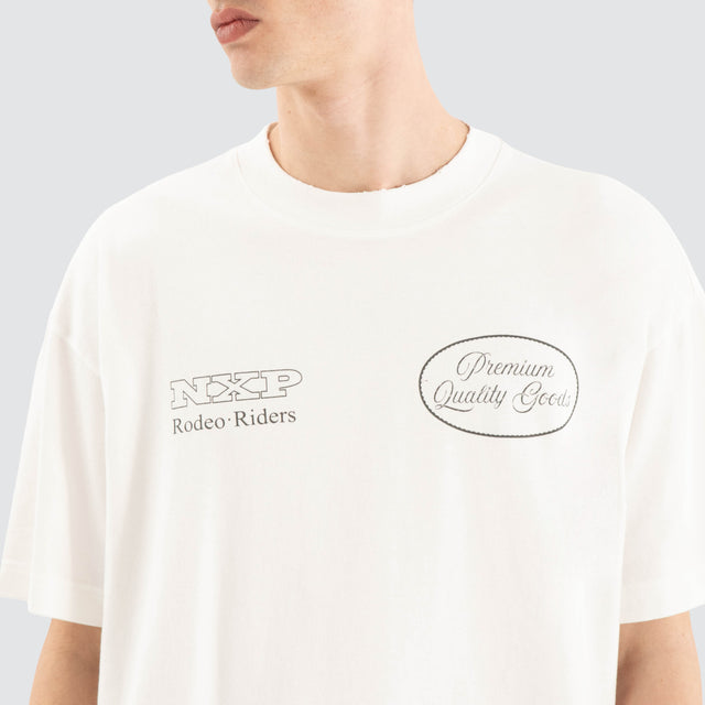 Instant Raptor Tee Natural White