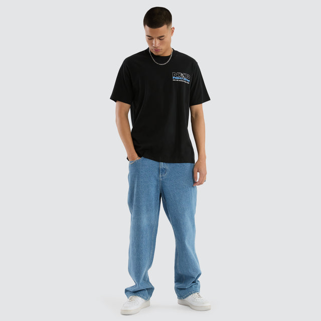 Retrospect Classic Tee Jet Black
