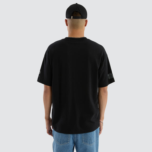 Trained Raptor Tee Anthracite Black