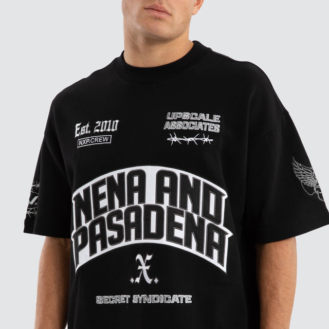 Pride Loopback Raptor Tee Jet Black