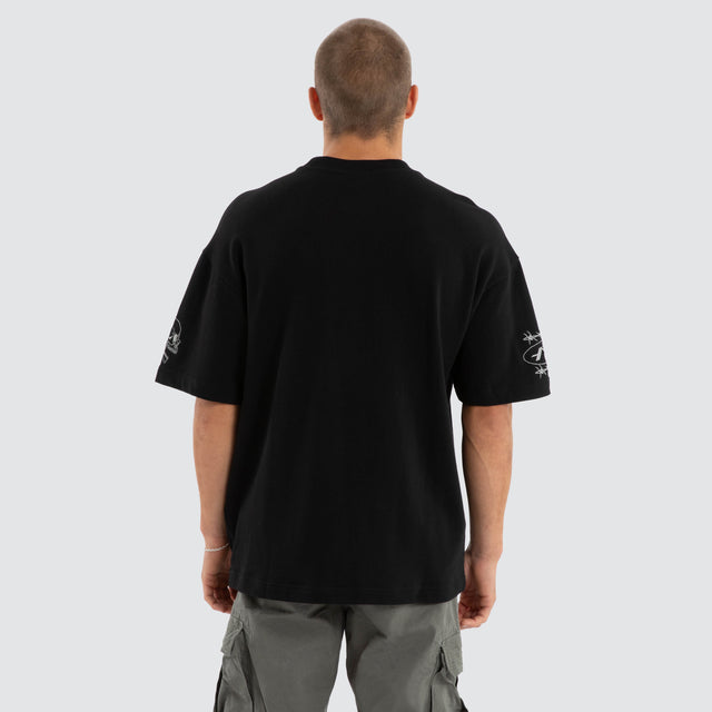 Pride Loopback Raptor Tee Jet Black