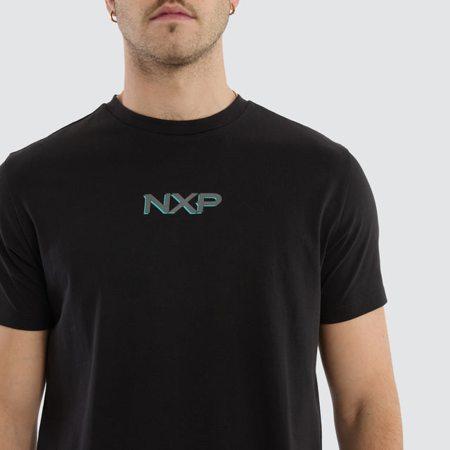 Buzz Dual Curved Tee Jet Black