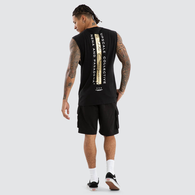 Foreign Scoop Muscle Jet Black