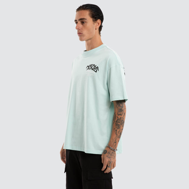 Loyal Raptor Tee Pastel Blue
