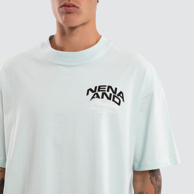 Loyal Raptor Tee Pastel Blue