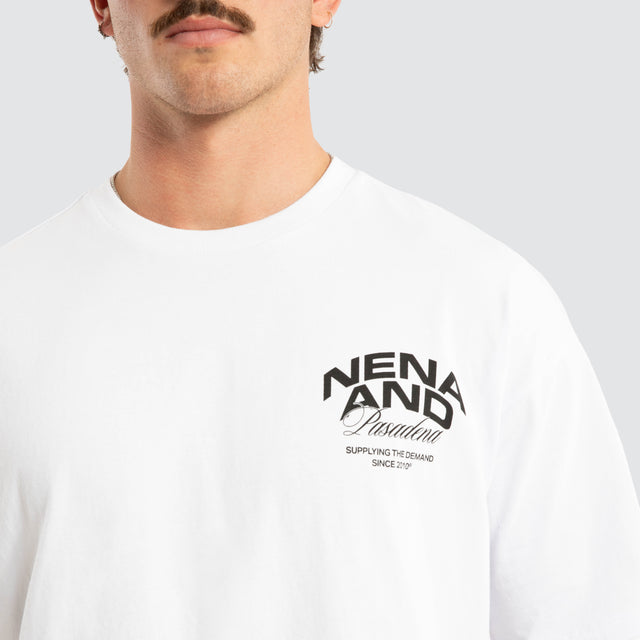 Loyal Raptor Tee White