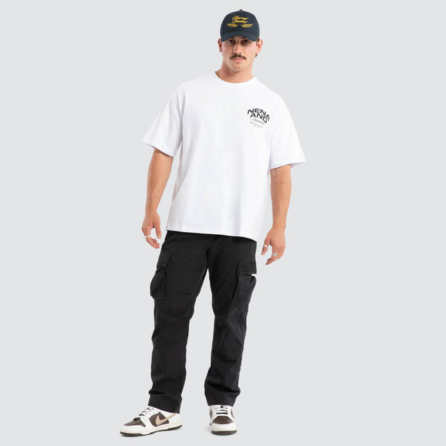 Loyal Raptor Tee White