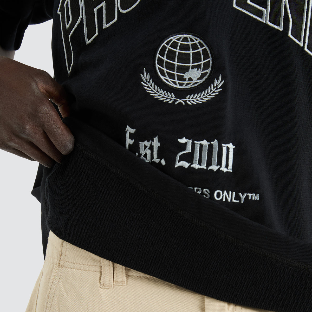 Members Blacked Out Loopback Raptor Tee in Black | NXP