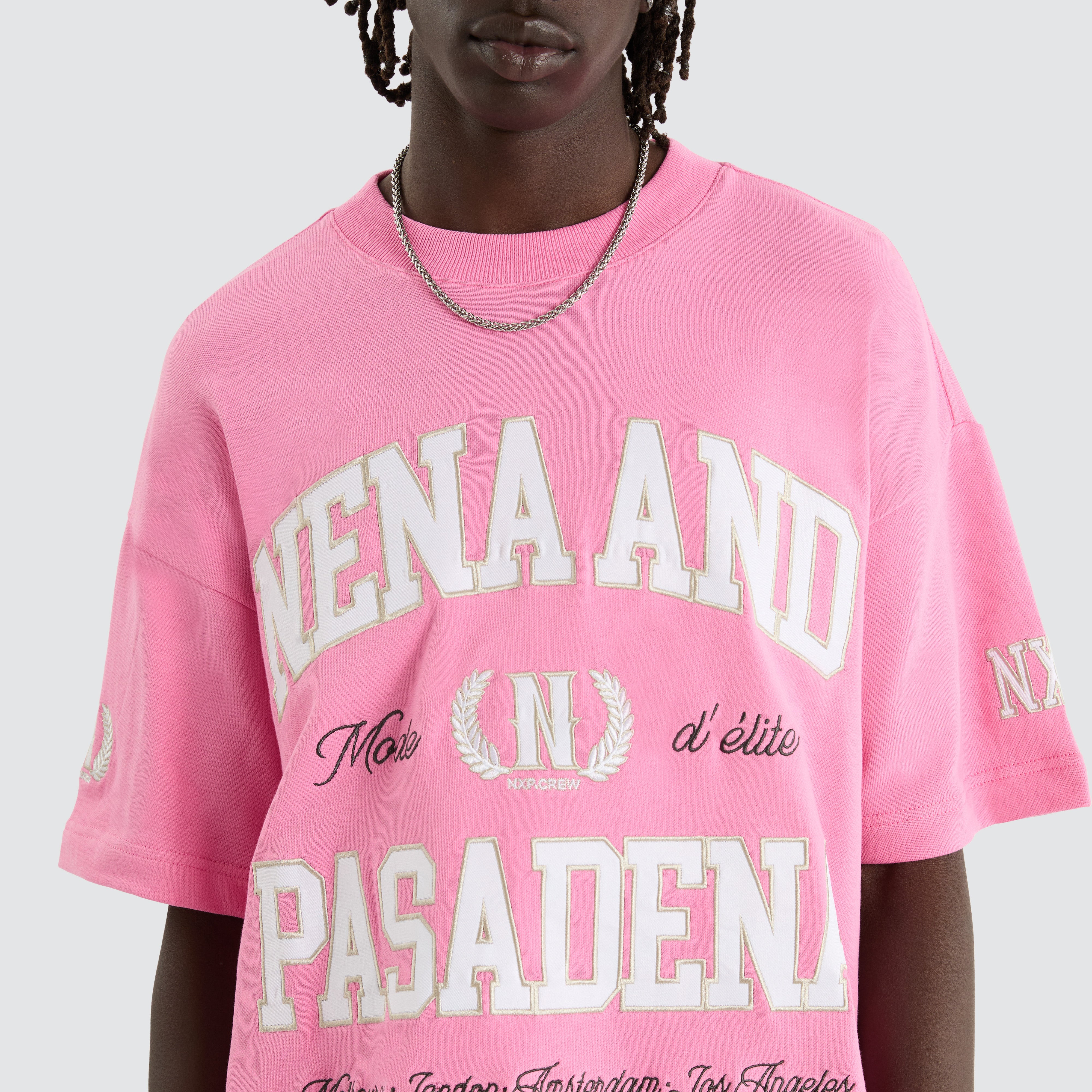 Club Loopback Raptor Tee in Pink | NXP