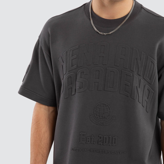 Conquer Raptor Tee Asphalt