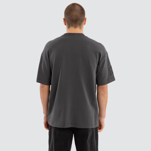 Conquer Raptor Tee Asphalt