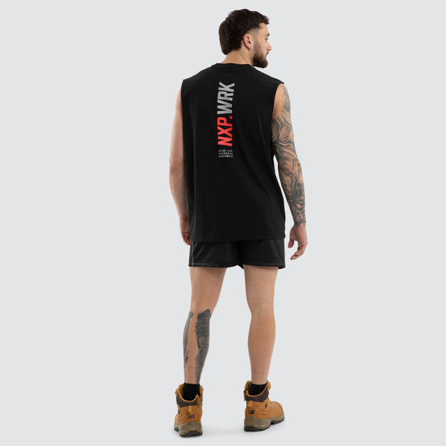 Blueprint Relaxed Muscle Black/Red