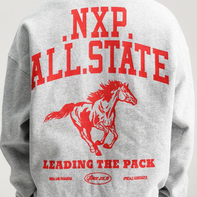 Pack Box Fit Hoodie Grey Marle