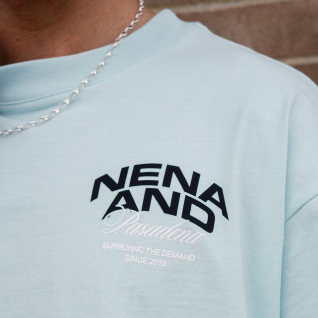 Loyal Raptor Tee Pastel Blue