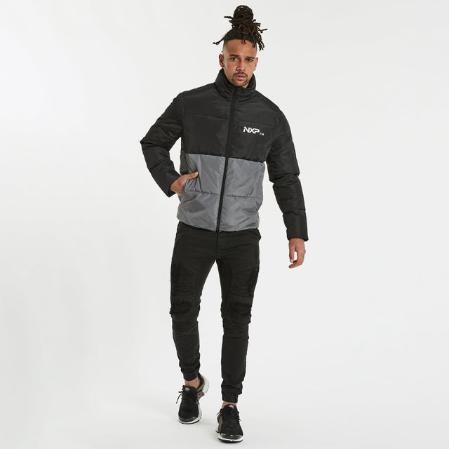 Axis Puffer Jacket Black/Charcoal