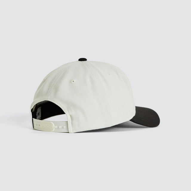 Blackout Golfer Cap Natural/Black