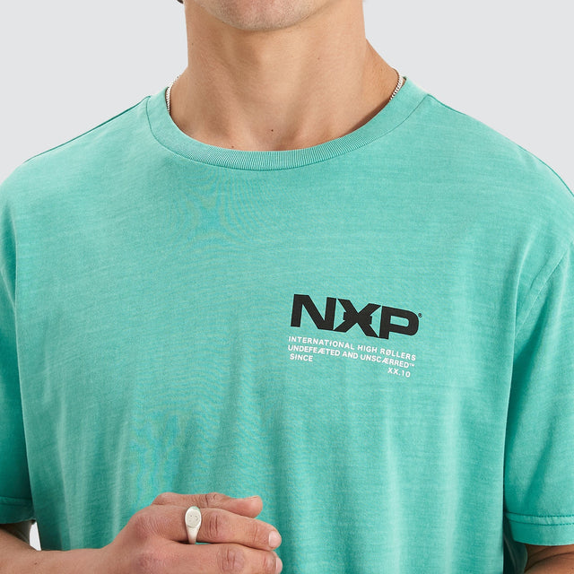 Blast Scoop Back T-Shirt Pigment Mint Green