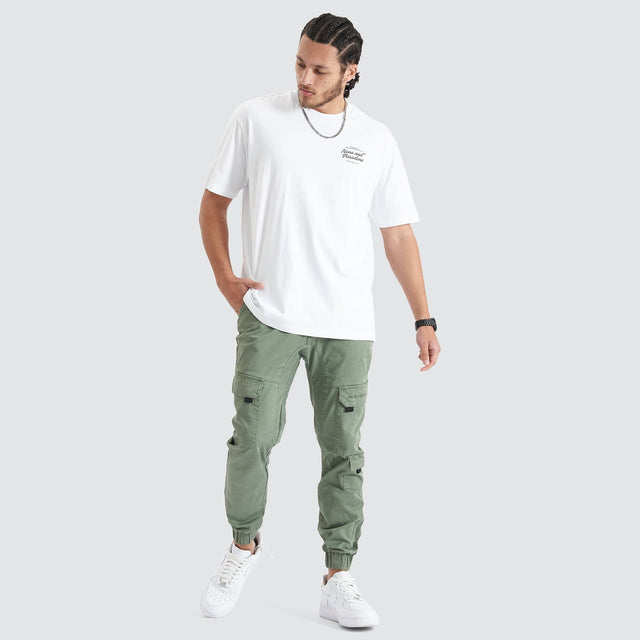 Bouncer Heavy Box Fit Tee Optical White