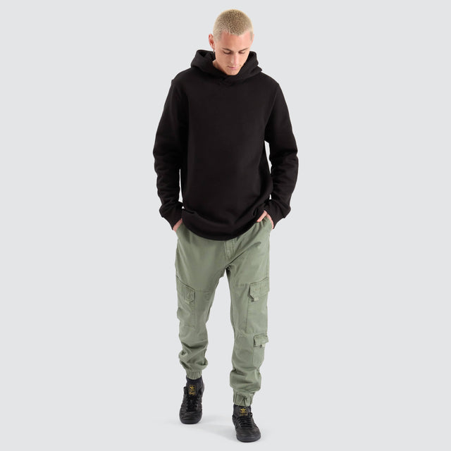 Conway Dual Curved Hoodie Jet Black