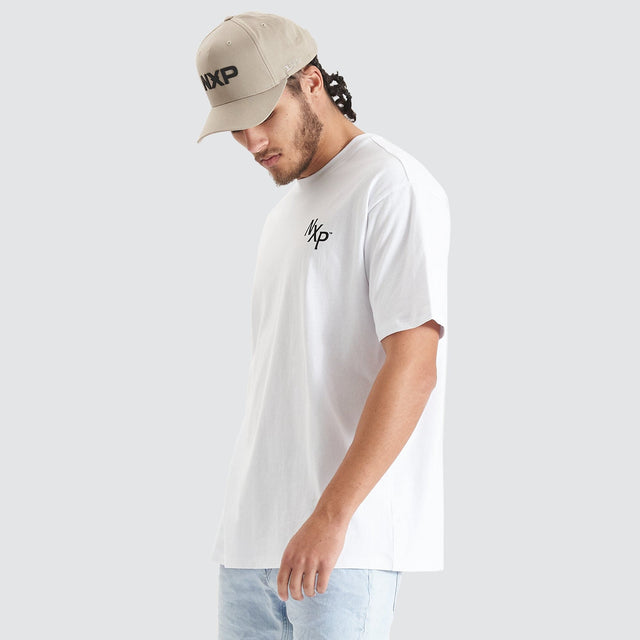 Orbit Heavy Box Fit Tee Optical White