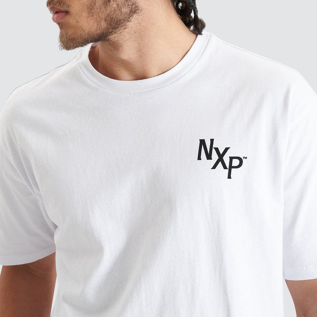 Orbit Heavy Box Fit Tee Optical White