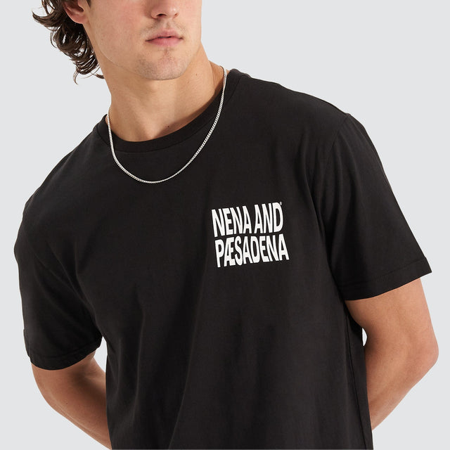 Redeemer Scoop Back Tee Jet Black