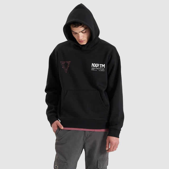 The Shard Hoodie Jet Black