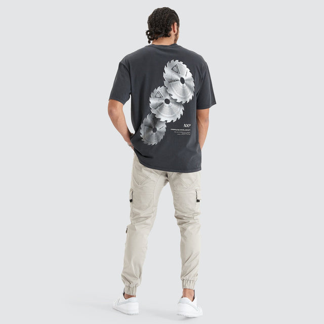 Torque Heavy Box Fit Tee Pigment Black