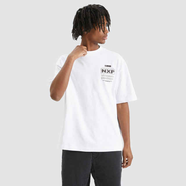 Vetements Heavy Street T-Shirt Optical White