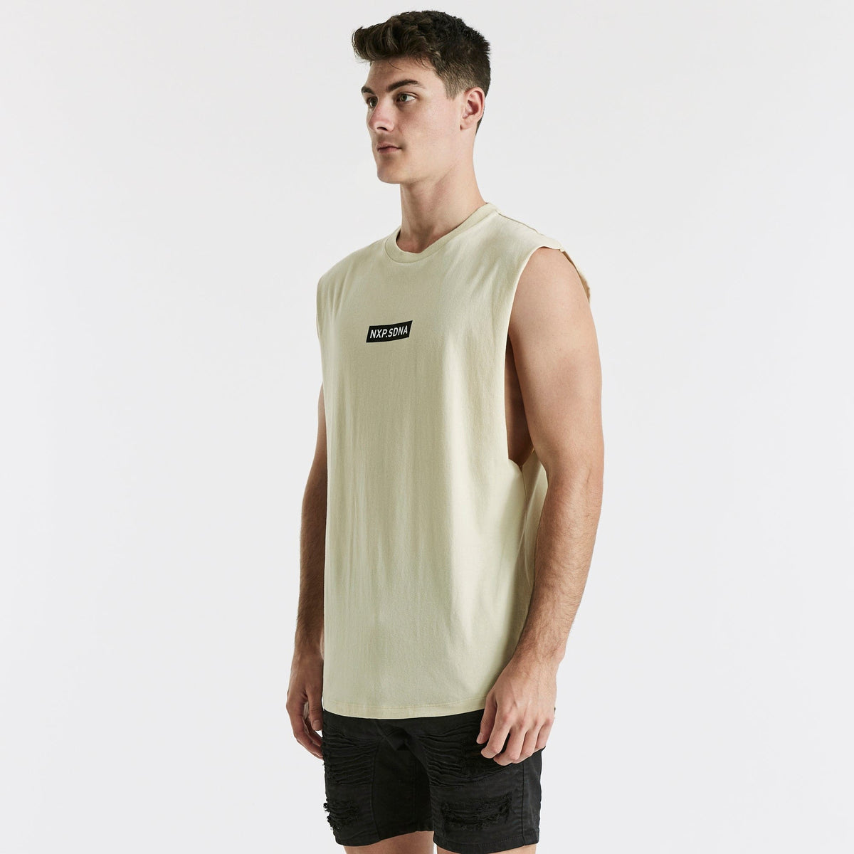 Snap Back Muscle Tee