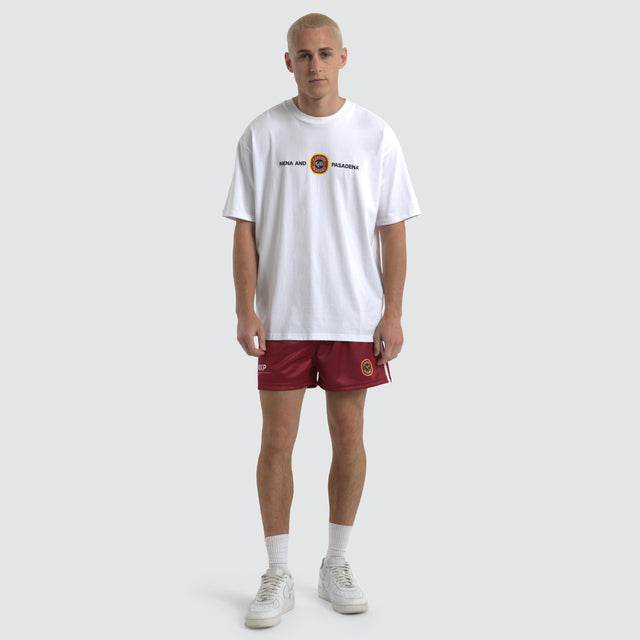 Carlton Draught Comet Football Short Maroon