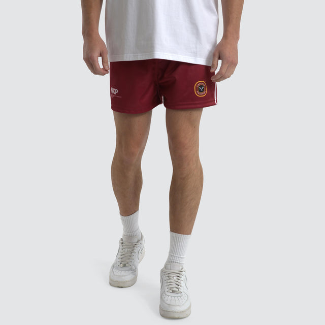 Carlton Draught Comet Football Short Maroon